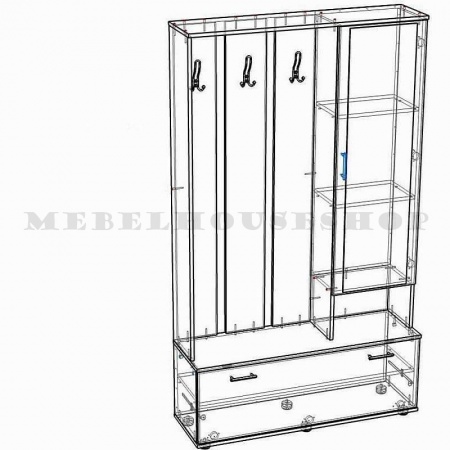 Прихожая Александрия 7 MHS